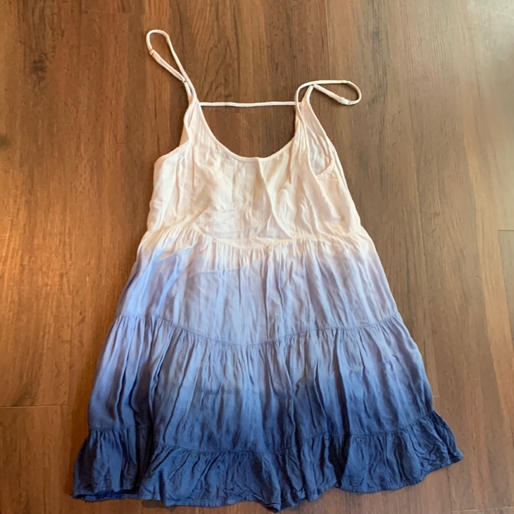 Blue and White Ombré Tank from En Crème
